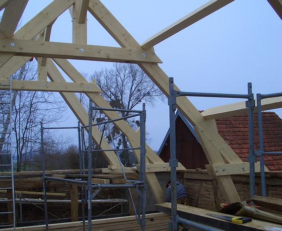 Réhabilitation d'une ferme bressane