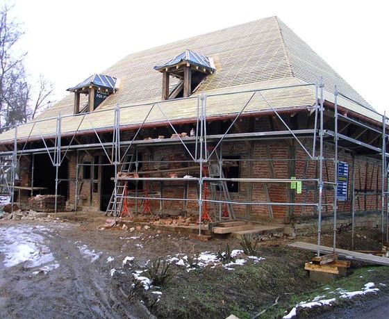 Réhabilitation d'une ferme bressane