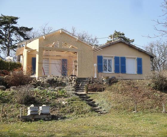 Extension d'une maison d'habitation