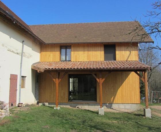 Extension d'une maison à Cuisery
