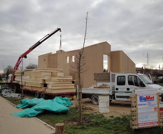 Construction d'une maison d'habitation