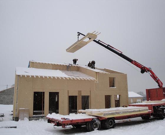 Construction d'une maison d'habitation