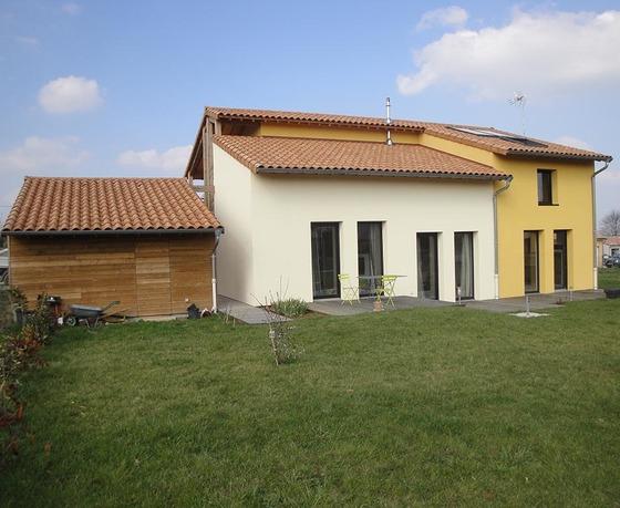 Construction d'une maison d'habitation